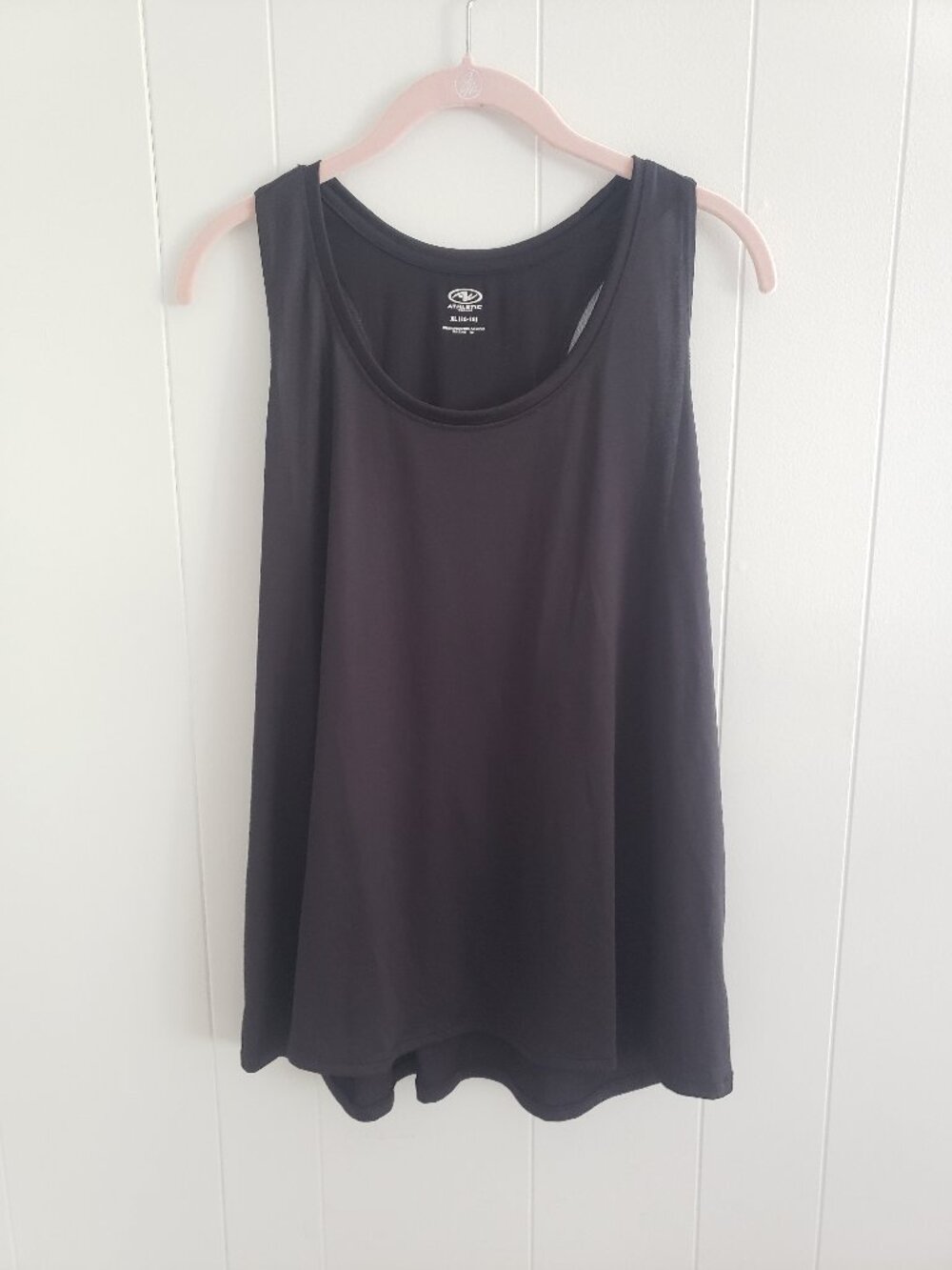 Athletic Works Black Activewear Top Size XL